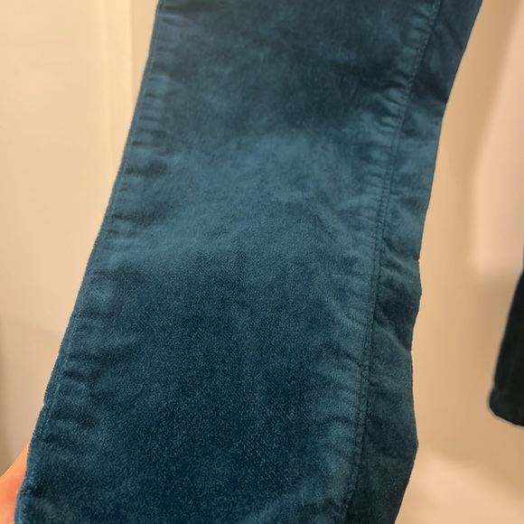 Ann Taylor Deep Teal Blue Brushed Cords - Picture 5 of 6